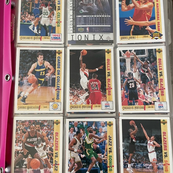 90’s Vintage NBA Playing cards